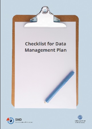 Checklista för datahantering