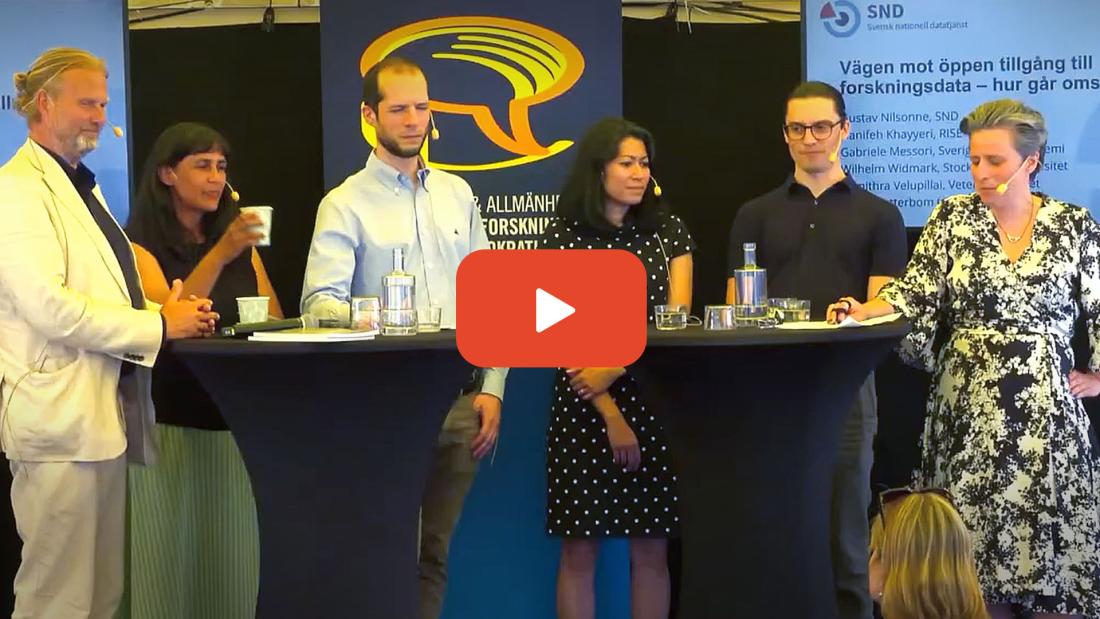 SND's panel discussion during Almedalsveckan 2024