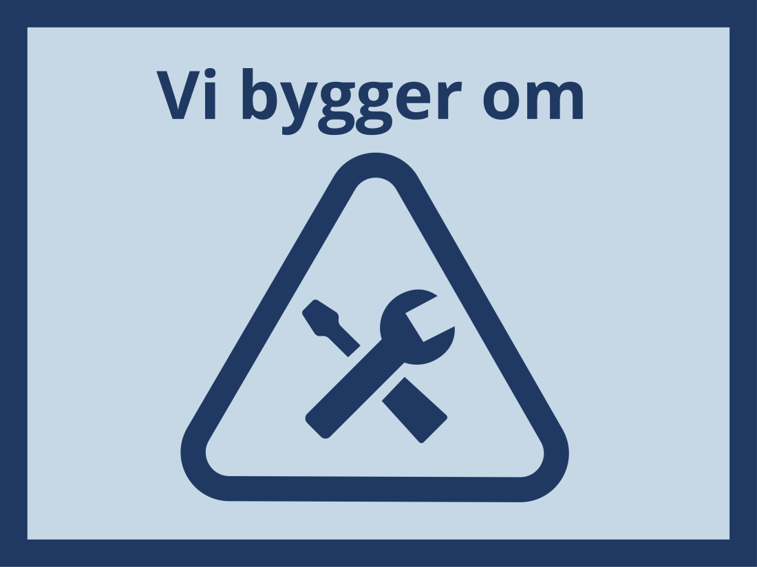 Bygger om SV